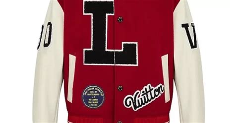 Pop Smoke LV Dreaming Red Varsity Jacket